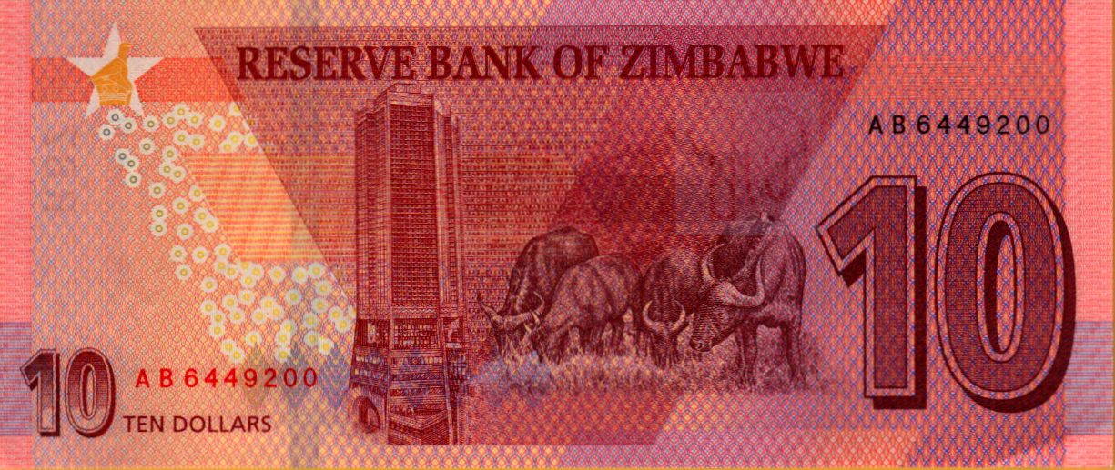 Zimbabwe 10 2020 UNC P-NEW